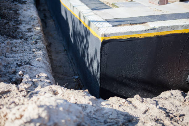 Professional Crawl Space Encapsulation technician working in Hamlin, NY